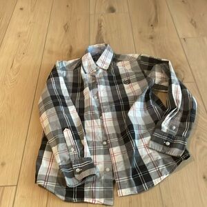 Long sleeve boys dress shirt